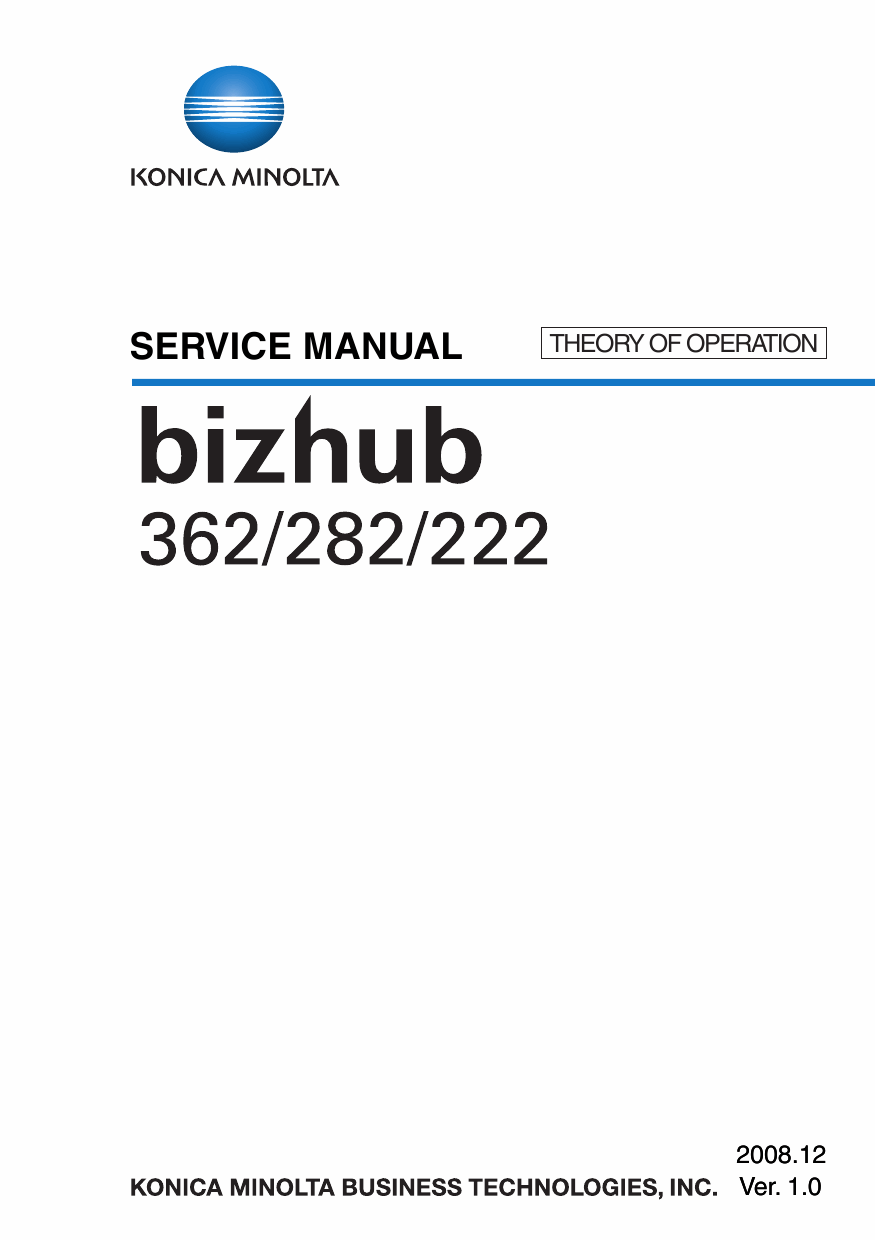 Konica-Minolta bizhub 222 282 362 THEORY-OPERATION Service Manual-1